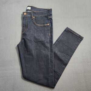 LOFT Women 28/6 Dark Wash Mid Rise Modern Skinny Jeans